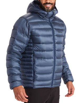 Jaqueta Marmot Hype Down Puffer Masculina Azul Tamanho Médio
