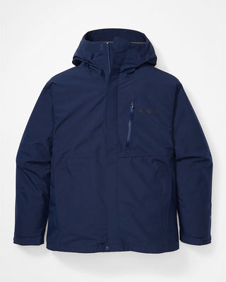 Jaqueta masculina minimalista Marmot azul tamanho pequeno