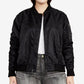 Jaqueta bomber feminina Rachel Roy Trendy Plus, preta, tamanho 3X