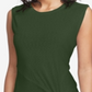 RACHEL Rachel Roy Feminino Twisted High Low Top Verde Tamanho Médio