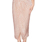 Vestido midi listrado sem mangas Rachel Roy feminino marrom tamanho pequeno