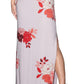 Vestido longo feminino cruzado com alças cruzadas Rachel Roy, roxo, tamanho XX-G
