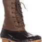 Botas de chuva Sporto Ariel de couro sintético até o tornozelo, tamanho 8,5, femininas