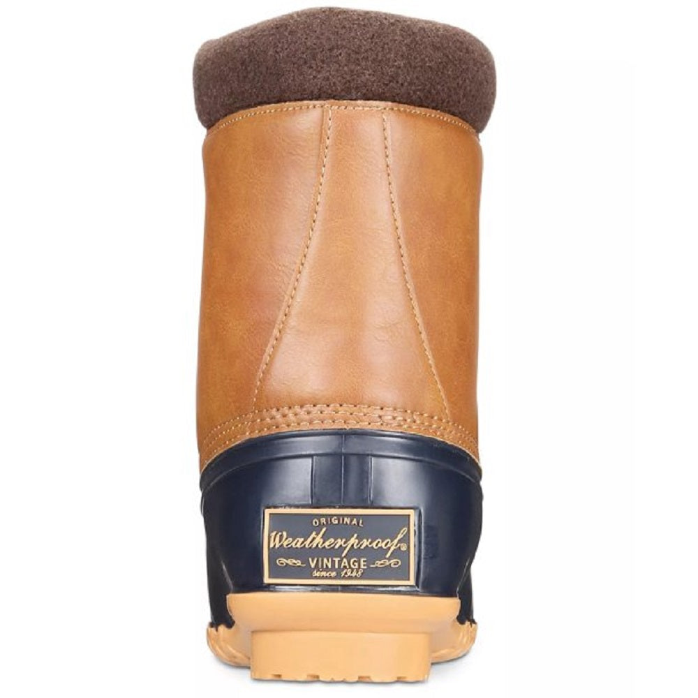 Botas Adam Duck Masculinas Vintage Impermeáveis ​​Marrons Tamanho 10 M