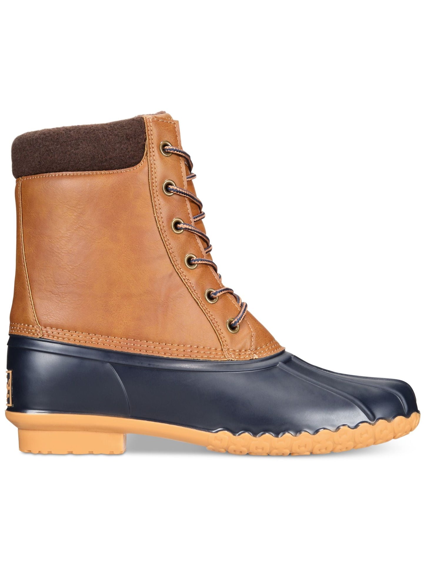 Botas Adam Duck Masculinas Vintage à Prova de Intempéries, Tamanho 12, Marrom