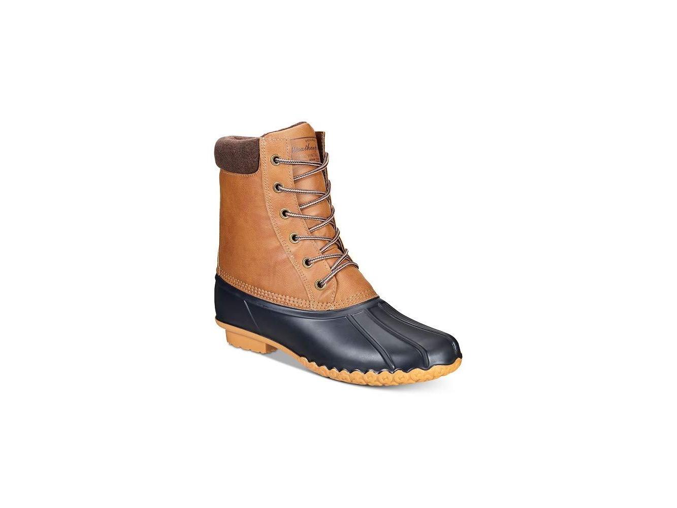 Botas Adam Duck Masculinas Vintage à Prova de Intempéries, Tamanho 13M