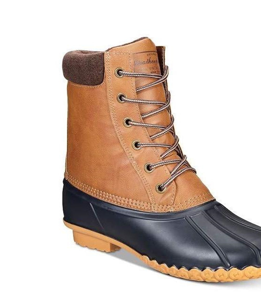 Botas Adam Duck Masculinas Vintage à Prova de Intempéries, Tamanho 13M