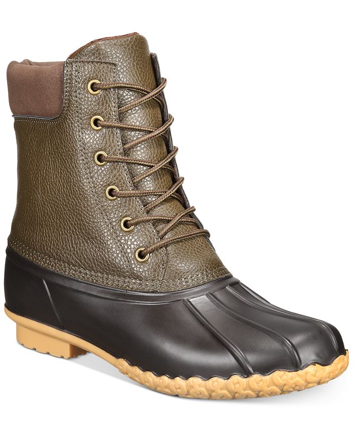 Botas Adam Duck Masculinas Vintage Impermeáveis ​​Verdes Tamanho 13 M