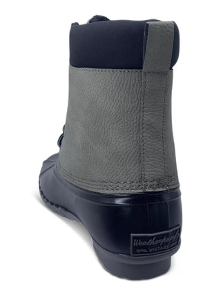 Botas Adam Duck Masculinas Vintage Impermeáveis ​​Cinza