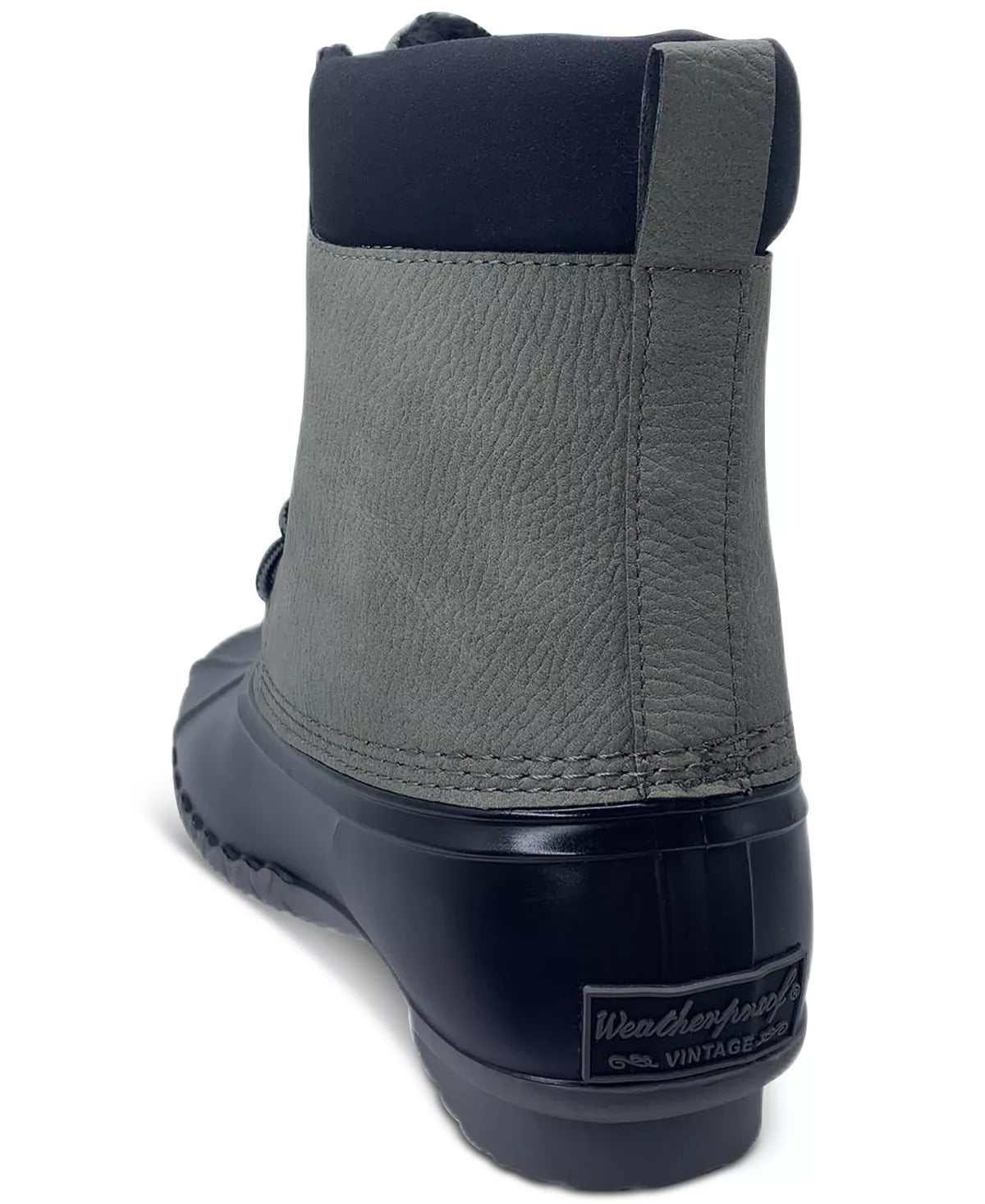 Botas Adam Duck Masculinas Vintage Impermeáveis ​​Cinza