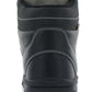 Botas de caminhada vintage Jeremiah masculinas, resistentes às intempéries, acolchoadas, com cadarço e bico redondo, tamanho 13 M, pretas