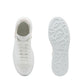Tênis oversized feminino Alexander Mcqueen, branco, tamanho 8