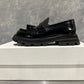 Mocassim Wander Feminino Alexander McQueen Preto Tamanho 8