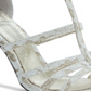Adrianna Papell Sapatos Femininos Adara Fabric Open Toe Special Dourados Tamanho 8,5 M