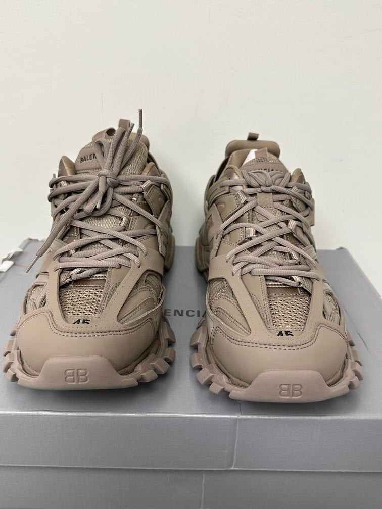 Tênis de corrida masculino Balenciaga bege tamanho 12