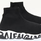 Tênis Balenciaga Mid Speed ​​Sock Feminino Preto Tamanho 8