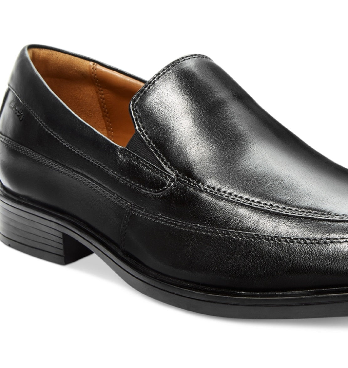 Sapatos Clarks Tilden Free Loafer Masculino Preto Tamanho 8,5 W