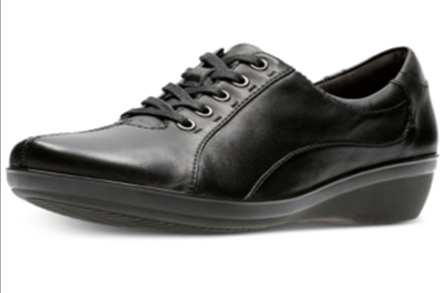 Sapatilhas Clarks Everlay Elma Femininas Pretas Tamanho 9 M