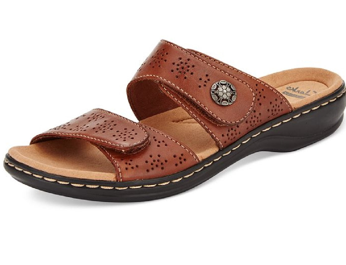 Sandália Clarks Leisa Lacole Feminina Marrom Tamanho 8,5 M