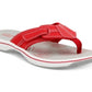 Chinelos Clarks Brinkley Bree Femininos Vermelhos Tamanho 11 M