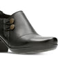 Clarks Emslie Warren Bootie Feminino Preto Tamanho 10 M