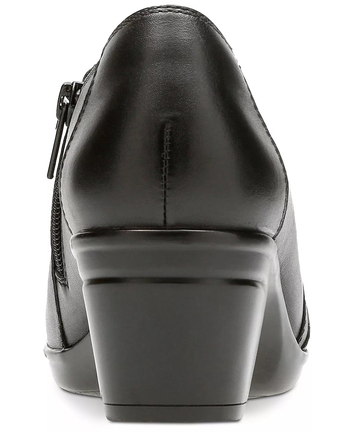 Clarks Emslie Warren Leather Shooties Feminino Preto Tamanho 9 M