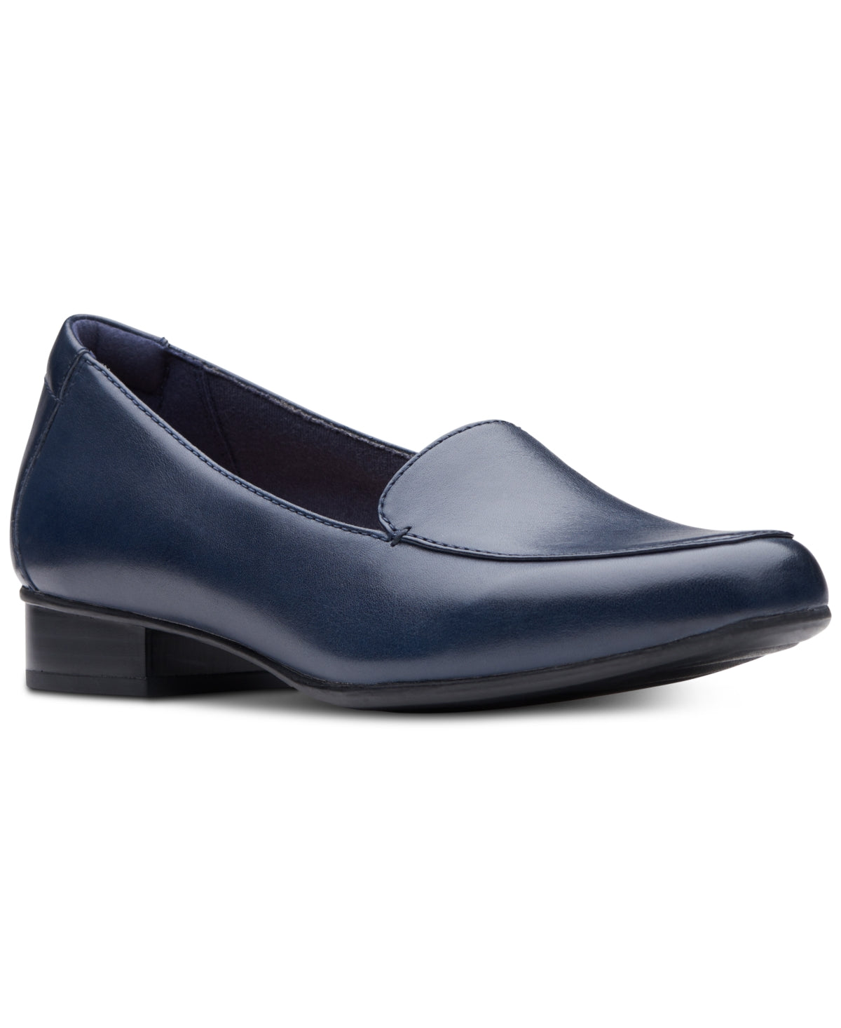 Sapatilhas femininas Clarks Juliet Lora azuis, tamanho 8,5 M