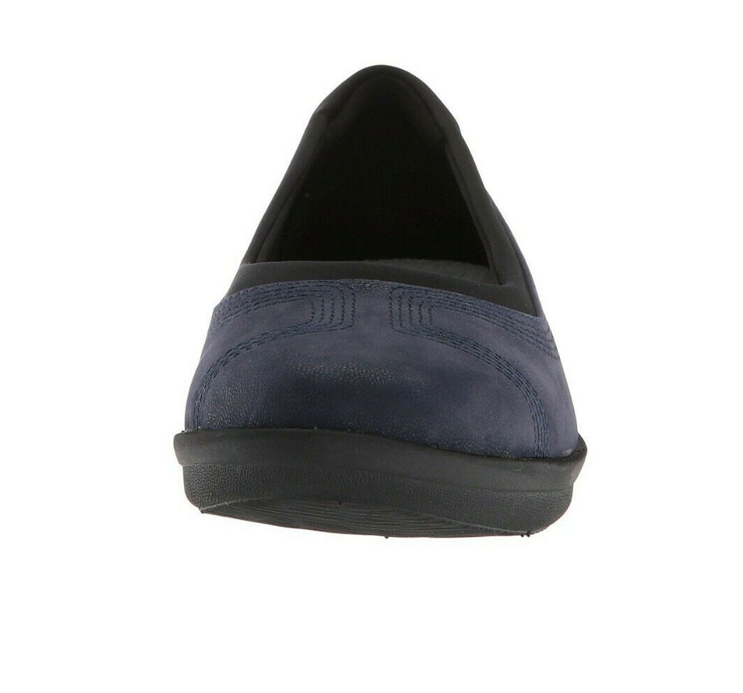 Clarks Mocassim Feminino Slip On Cushion Soft Flats Azul Tamanho 7,5 M