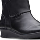 Bota feminina Clarks Hope Track preta tamanho 6 1/2