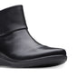 Bota feminina Clarks Hope Track preta tamanho 6 1/2