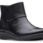 Botas de corrida femininas Clarks Hope, pretas, tamanho 7 M