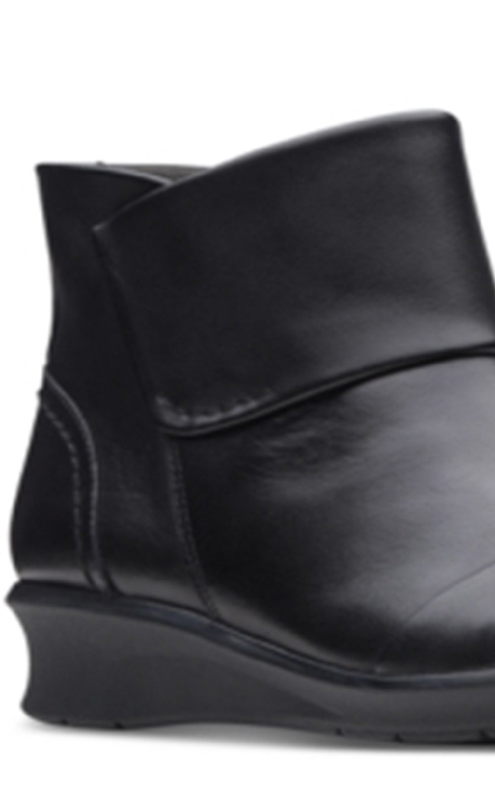 Bota feminina Clarks Hope Track preta, tamanho 8,5 M