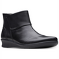 Bota feminina Clarks Hope Track preta, tamanho 8,5 M