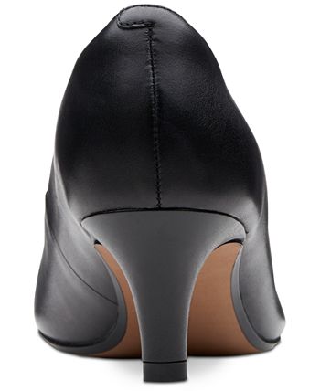 Coleção Feminina Clarks Linvale Jerica Sapatos Pretos Tamanho 7 M