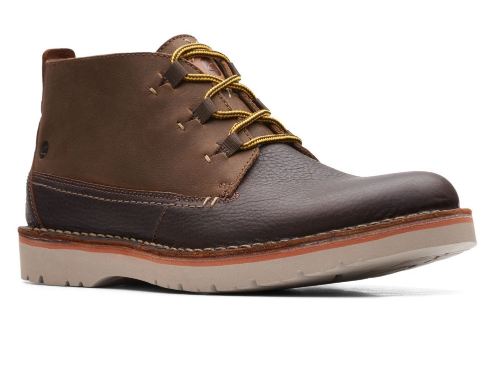 Botas Clarks Men's Collection Eastford Mid Marrom Tamanho 10 M