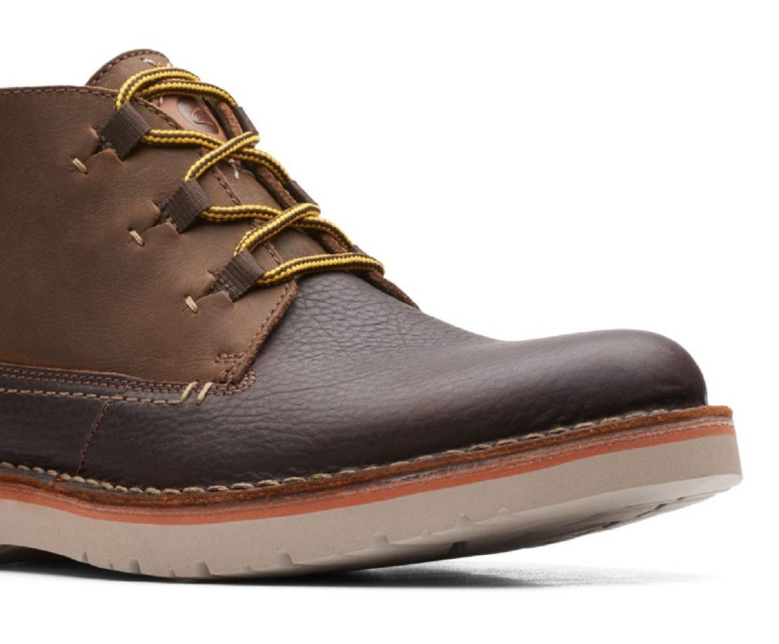 Botas Clarks Men's Collection Eastford Mid Marrom Tamanho 10 M