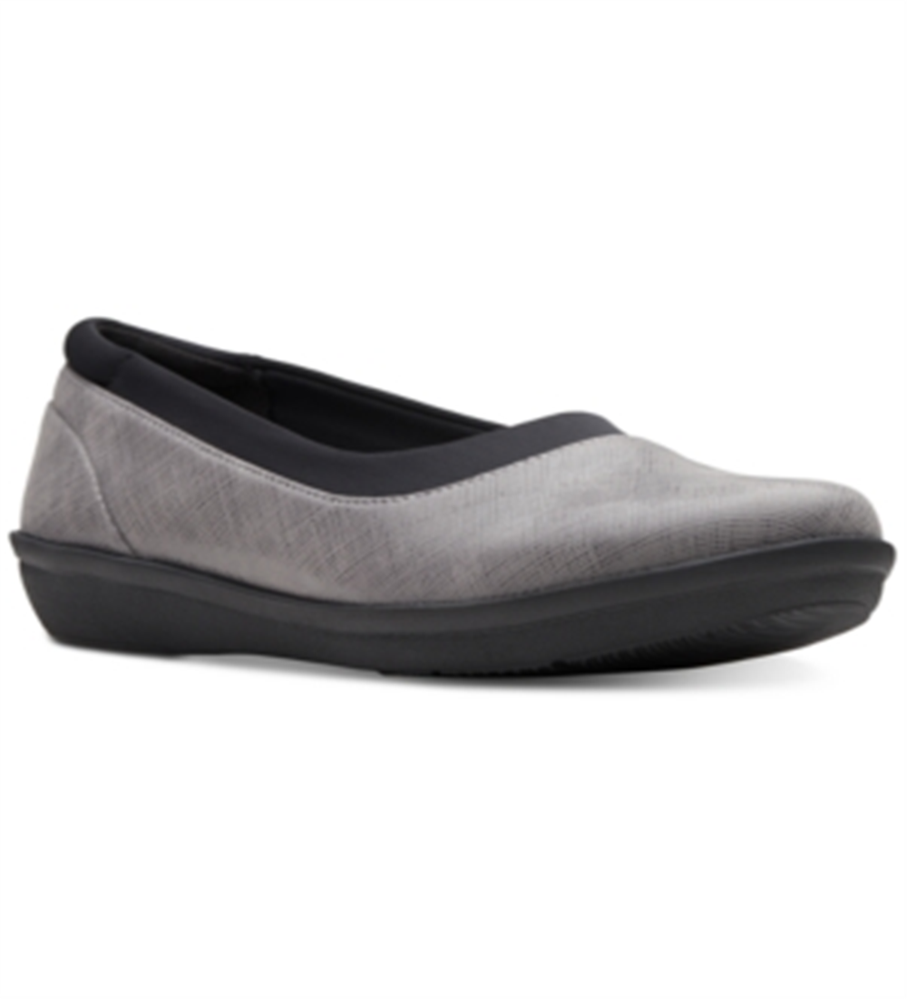 Sapatos Clarks Ayla Pure Cloudsteppers Femininos Cinza Tamanho 12 M