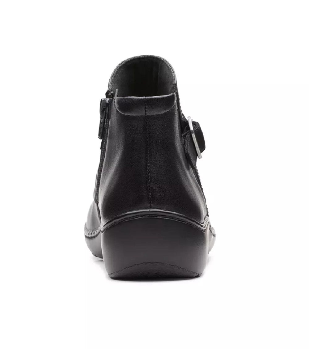 Botas Clarks Femininas Cora Ruched Pretas Tamanho 9 M