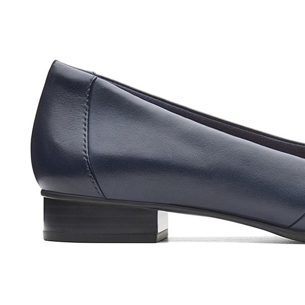 Clarks Juliet Petra Sapatos Baixos Femininos Azuis Tamanho 8,5 M