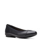 Clarks Coleção Feminina Sara Bay Flats Pretas Tamanho 8,5 M