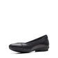 Clarks Coleção Feminina Sara Bay Flats Pretas Tamanho 8,5 M