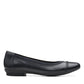Clarks Coleção Feminina Sara Bay Flats Pretas Tamanho 8,5 M