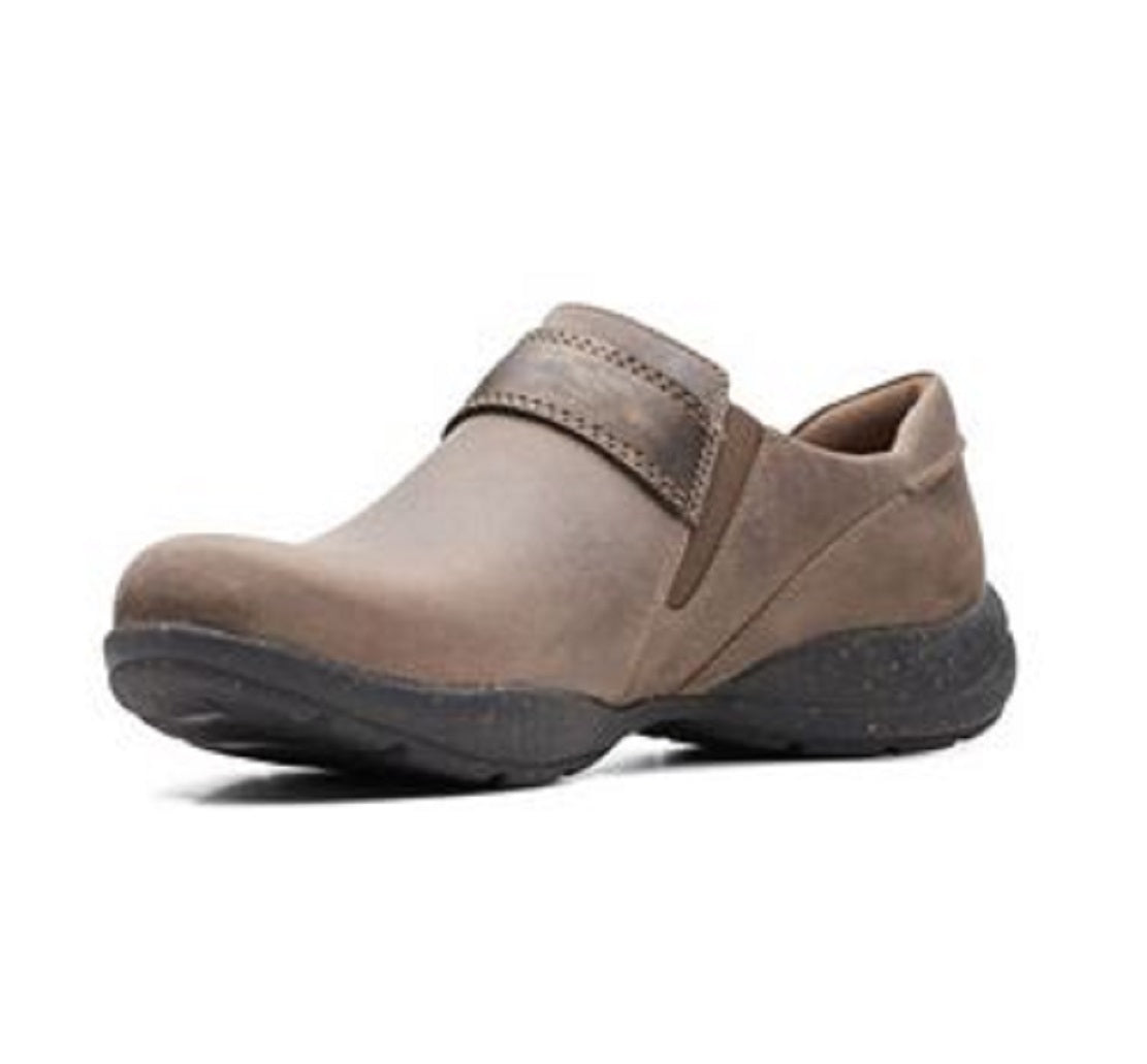 Clarks Coleção Feminina Roseville Dot Flats Marrom Tamanho 8,5 W