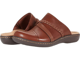 Clarks Women's Laurieann Step Shoes Brown Size 7.5