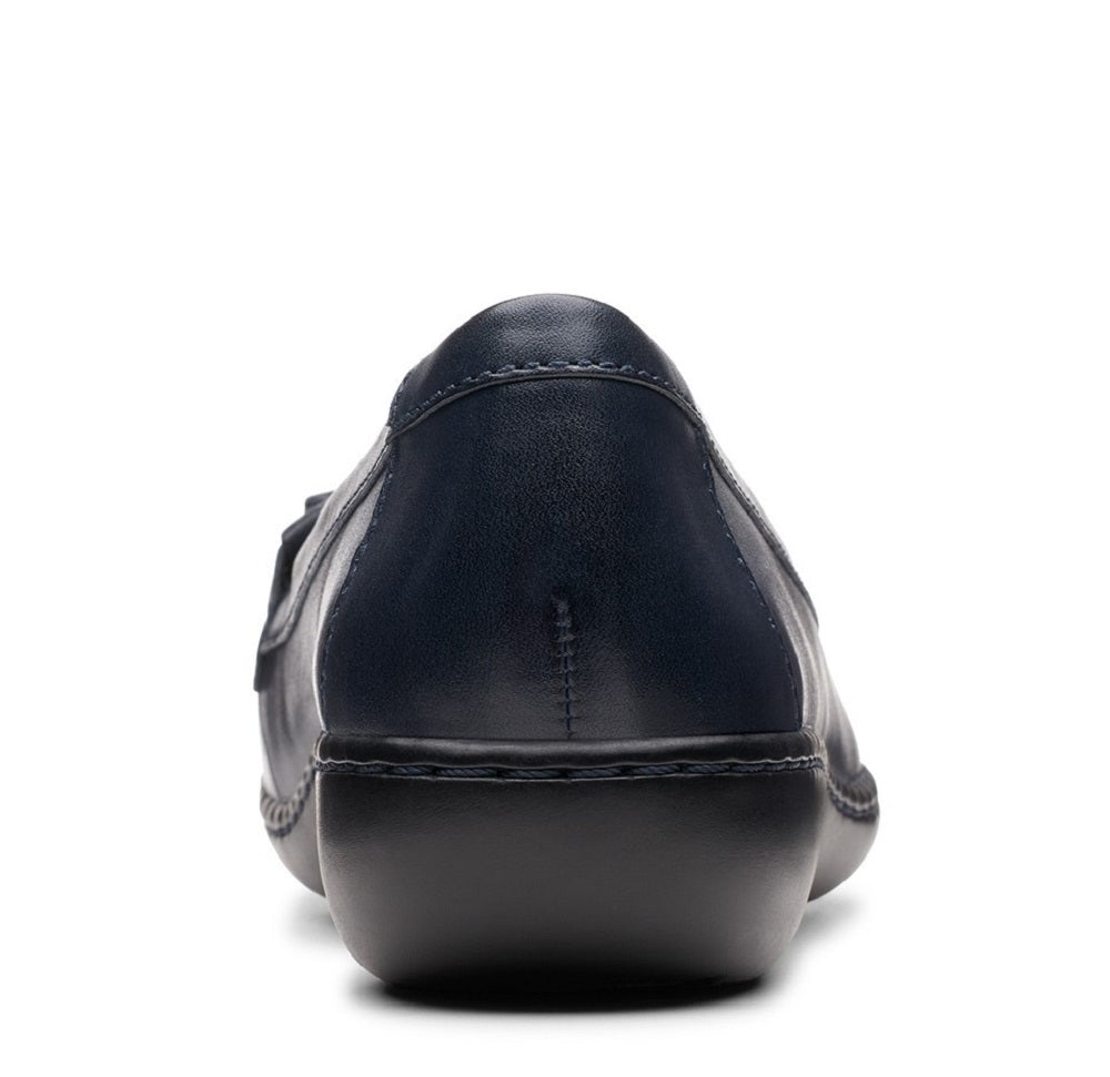 Sapatos Clarks Ashland Lily Femininos Azul Tamanho 7,5 M