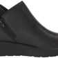 Botas femininas Clarks Kayleigh Mid pretas, tamanho 7 M