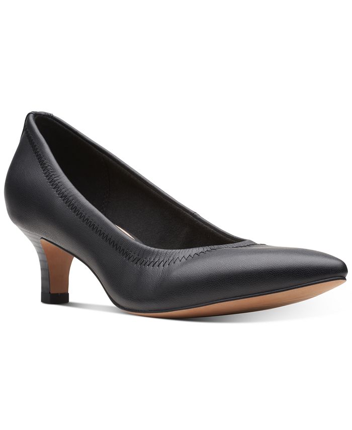 Clarks Shondrah Rae Dress Scarpin Feminino Preto Tamanho 9,5M