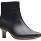 Botas femininas Clarks Shondrah pretas, tamanho 7,5 M
