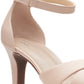 Sandálias sociais Clarks Adriel Cove para mulheres, rosa, tamanho 9,5 M