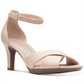 Sandálias sociais Clarks Adriel Cove para mulheres, rosa, tamanho 9,5 M